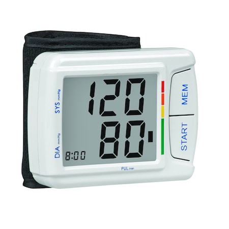 Smartheart Automatic Wrist Digital Blood Pressure Monitor (1-Person, 60 memory) 01-540